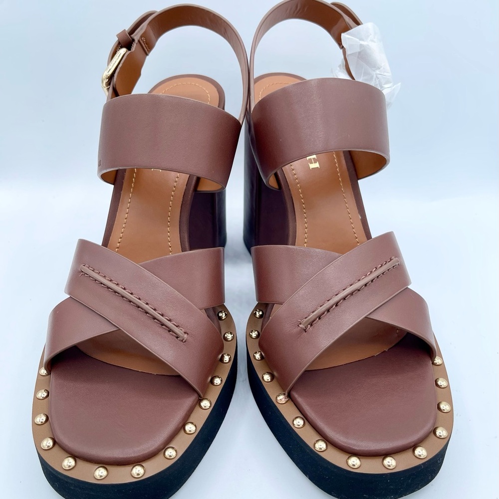 Brand New Coach Platform Sandals with Chunky Heel  Size 9.5B - Picture 8 of 15
